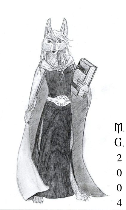 Ailanreanter in librarian mode