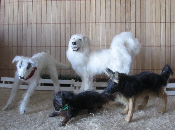 Original Sculptures dogs